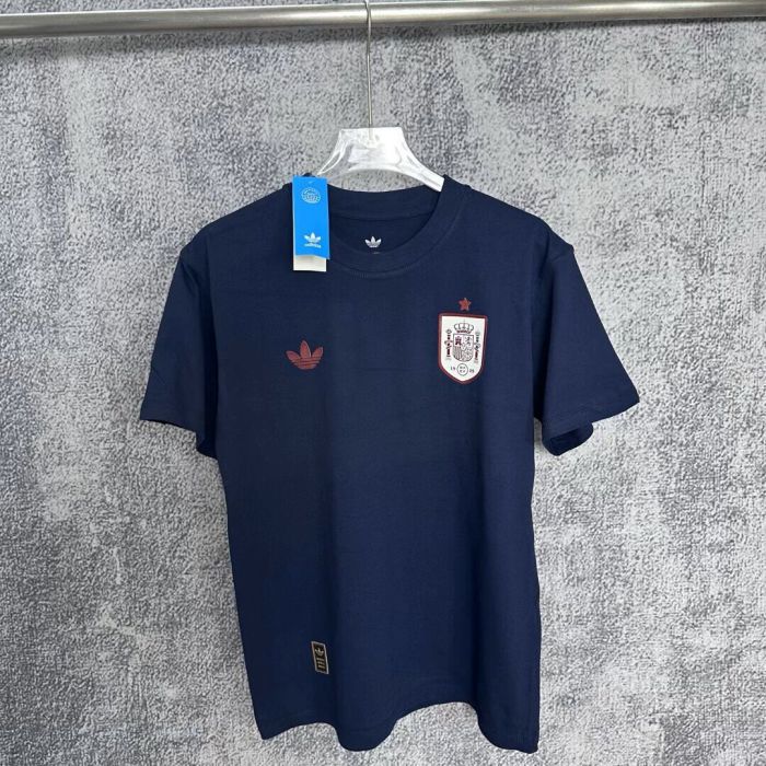 2026 Spain Cotton Soccer T-shirt España Camisetas de Futbol