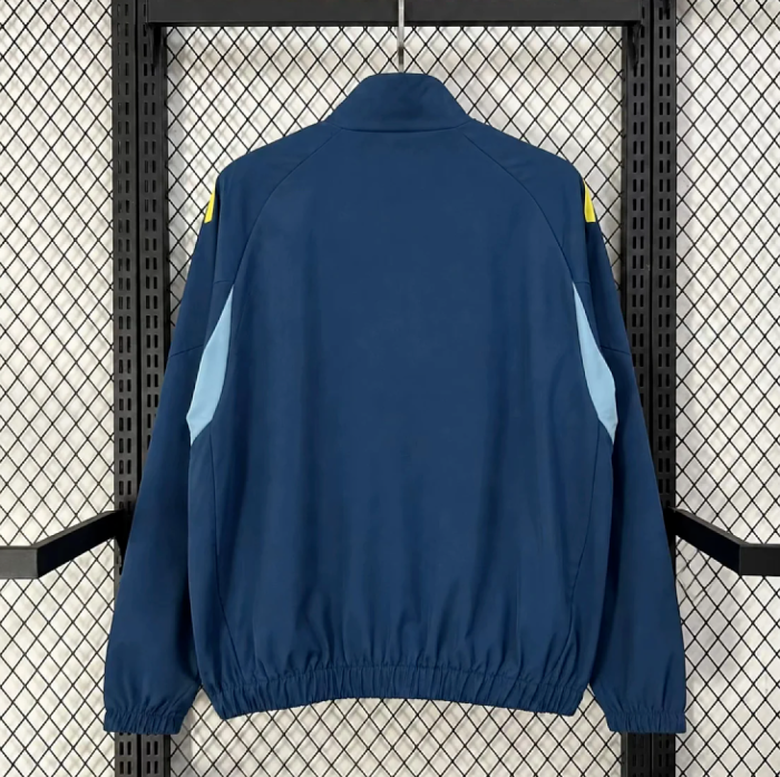 2026 Colombia Dark Blue Soccer Windbreaker Jacket Football Jacket
