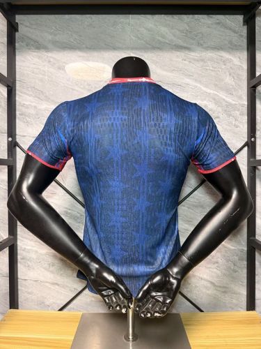 Player Version 2026-2027 PSG Dark Blue/Pink Soccer Jersey Paris Football Maillot