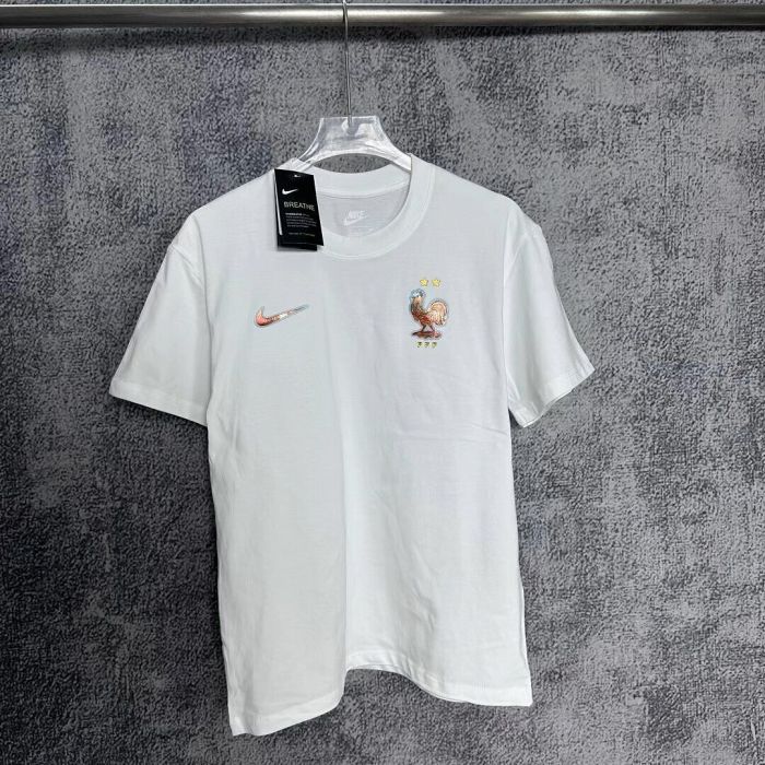 Fan Version 2026 France Cotton Soccer T-shirt Football Shirt