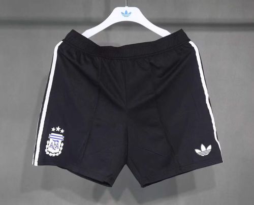 Player Version 2026 Argentina Away Soccer Shorts Football Shorts