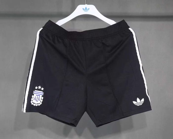 Player Version 2026 Argentina Away Soccer Shorts Football Shorts
