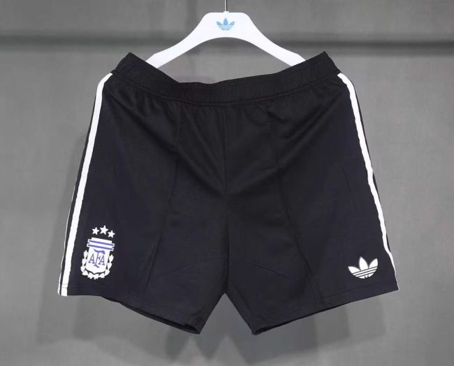 Player Version 2026 Argentina Away Soccer Shorts Football Shorts