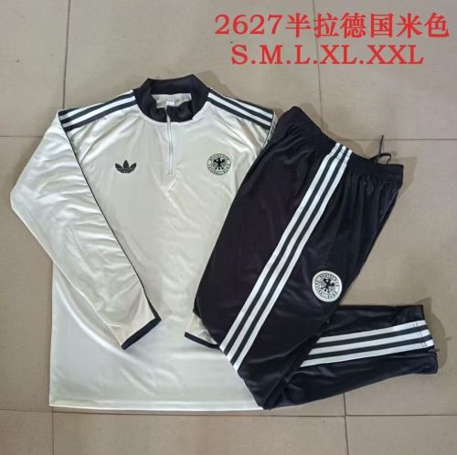 2026-2027 Germany White originals Soccer Training Sweater and Pants Football Kit