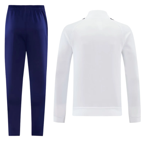 2026-2027 Real Madrid White originals Soccer Windbreaker Tracksuit Jacket Football Jacket and Pants