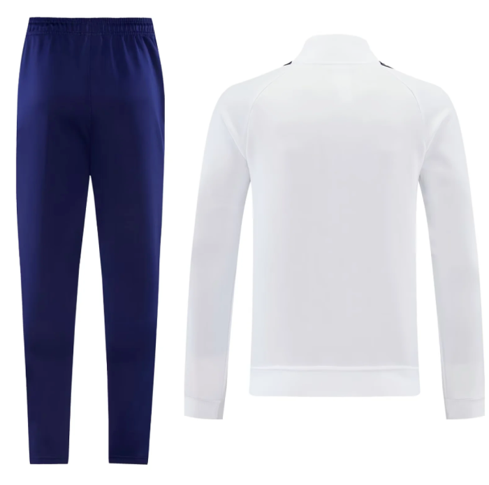 2026-2027 Real Madrid White originals Soccer Windbreaker Tracksuit Jacket Football Jacket and Pants