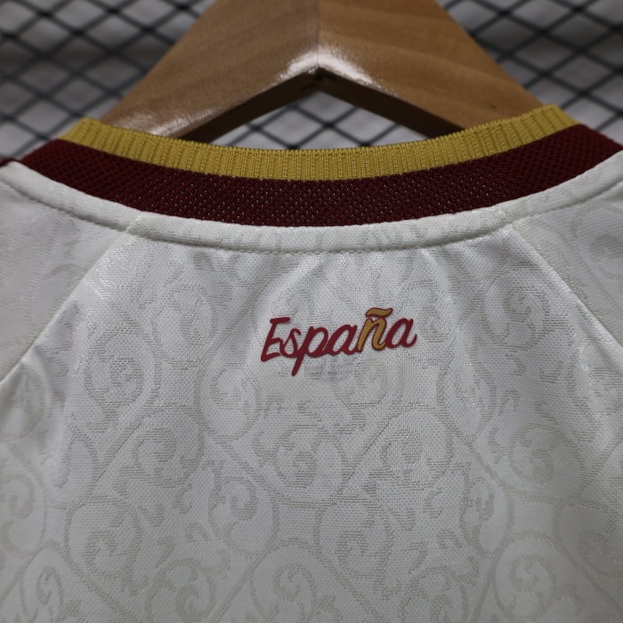 Women Player Version 2026 Spain Away Soccer Jersey Girl Football Shirt