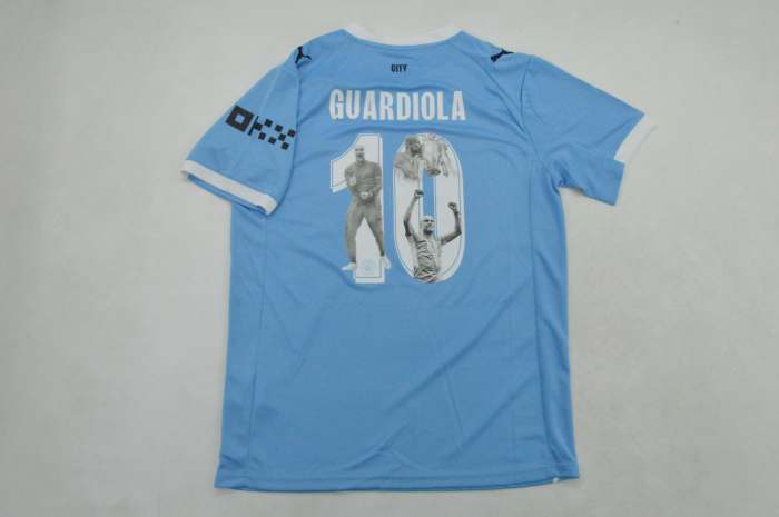Fan Version 2026-2027 Manchester City Guardiola 10 special fonts Home Soccer Jersey Man City Football Shirt