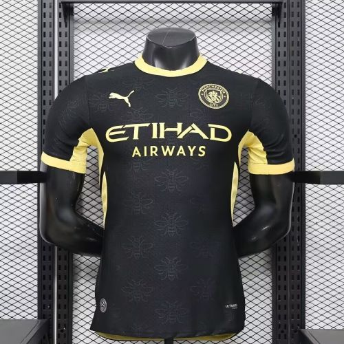 Player Version 2026-2027 Manchester City Away Black Soccer Jersey Man City Football Shirt