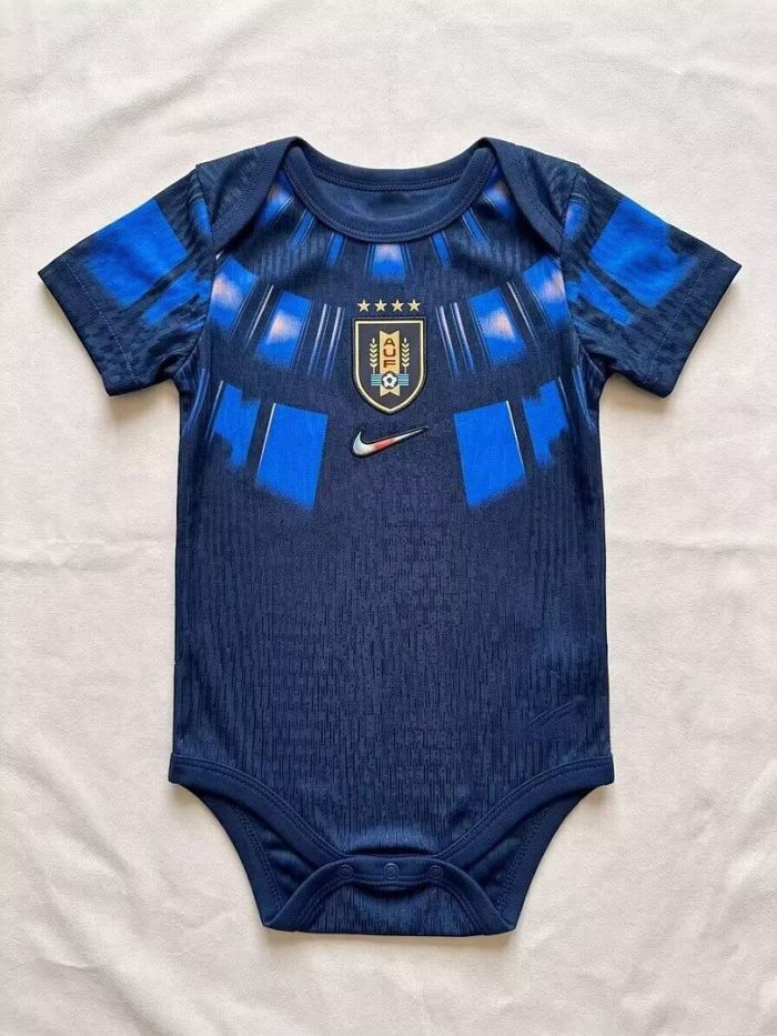 Baby Cloth 2026-2027 Uruguay Away Soccer Jersey Baby Onesies