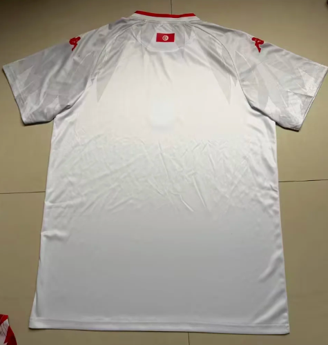 Fan Version 2026 Tunisia White Soccer Jersey Football Shirt