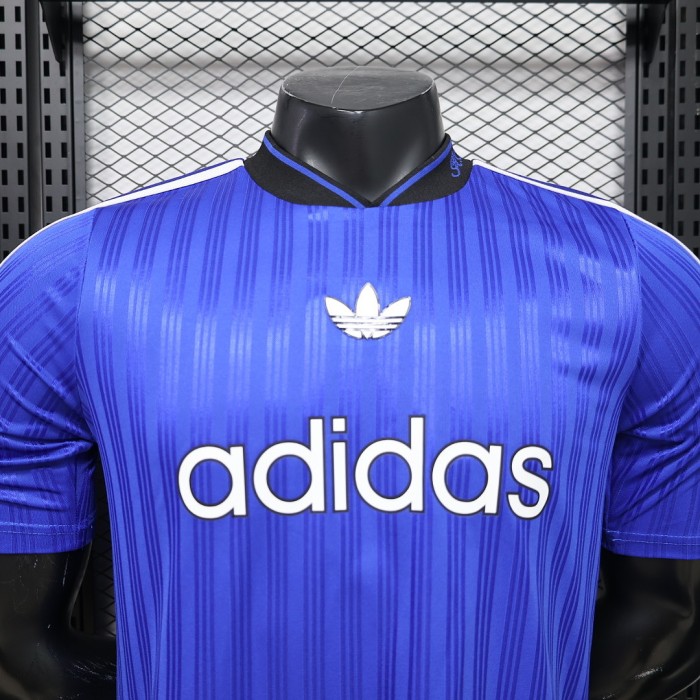 Player Version 2026-2027 AD Blue Soccer Jersey Football Shirt