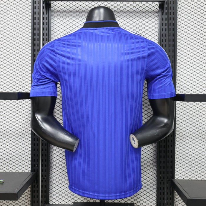 Player Version 2026-2027 AD Blue Soccer Jersey Football Shirt
