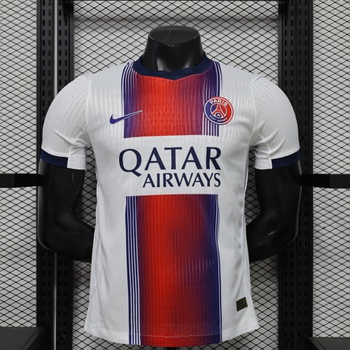 Player Version 2026-2027 PSG Away White Soccer Jersey Paris Football Maillot