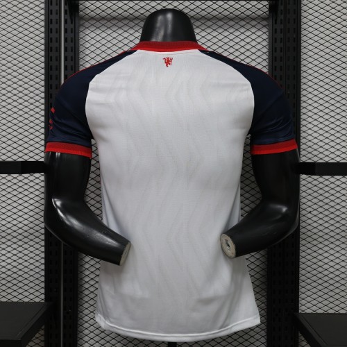 Player Version 2026-2027 Manchester United Dark Blue/White Special Version Soccer Jersey Football Shirt