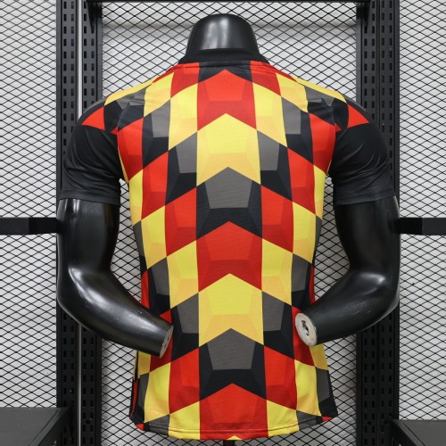 Player Version 2026 Germany Black/Red/Yellow Soccer Training Jersey Football Shirt