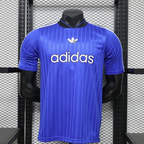 Player Version 2026-2027 AD Blue Soccer Jersey Football Shirt