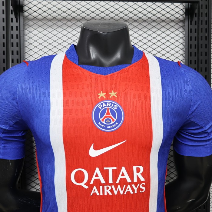 with 2 Stars Player Version 2026-2027 PSG Home Soccer Jersey Paris Football Maillot