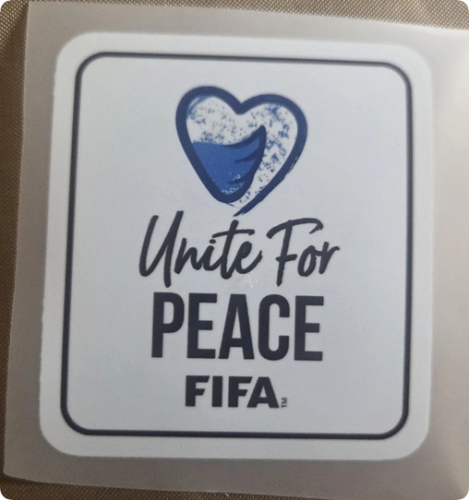 2026 FIFA World Cup Patch Soccer Badge+Unite for Peace FIFA Patch