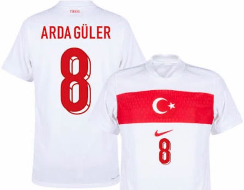 Player Version 2026 Turkey ARDA GULER 8 Home Soccer Jersey Football Shirt