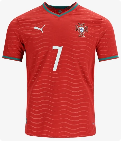 Player Version 2026 Portugal RONALDO 7 Home Soccer Jersey Football Shirt