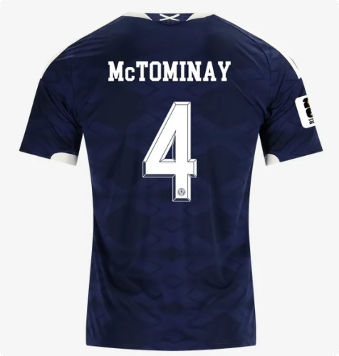with World Cup Patch Fan Version 2026 Scotland McTominay 4 Home Soccer Jersey Football Shirt