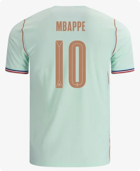 Fan Version 2026 World Cup France Mbappe 10 Away Soccer Jersey Football Shirt