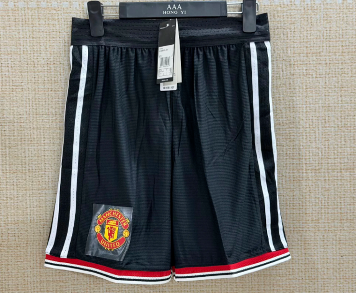 Fan Version 2026-2027 Manchester United Home Soccer Shorts Football Shorts