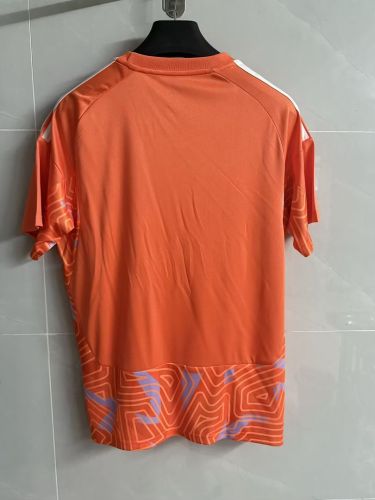Fan Version 2026-2027 Flamengo Orange Goalkeeper Soccer Jersey Football Shirt