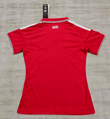 Women 2026-2027 Manchester United Home Soccer Jersey Girl Football Shirt