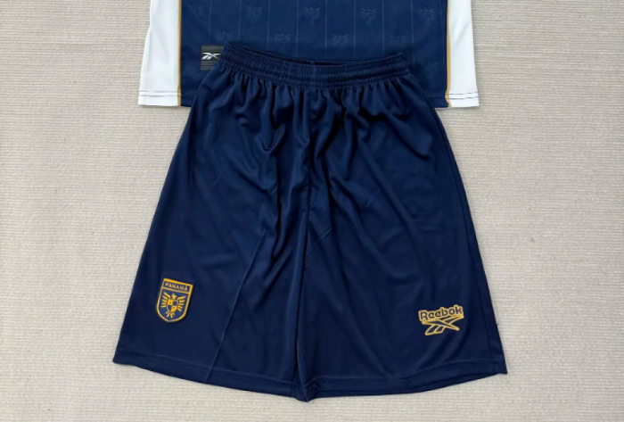 Fan Version 2026-2027 Panama Third Away Dark Blue Soccer Shorts Football Shorts