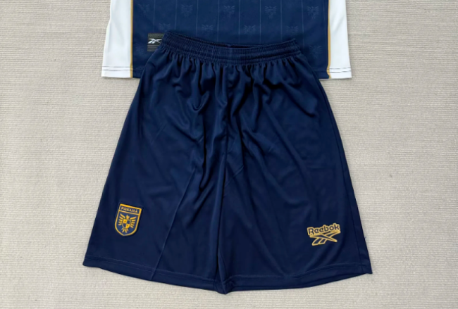 Fan Version 2026-2027 Panama Third Away Dark Blue Soccer Shorts Football Shorts
