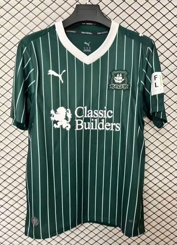 Fans Version 2026-2027 Plymouth Argyle Home Soccer Jersey Football Shirt