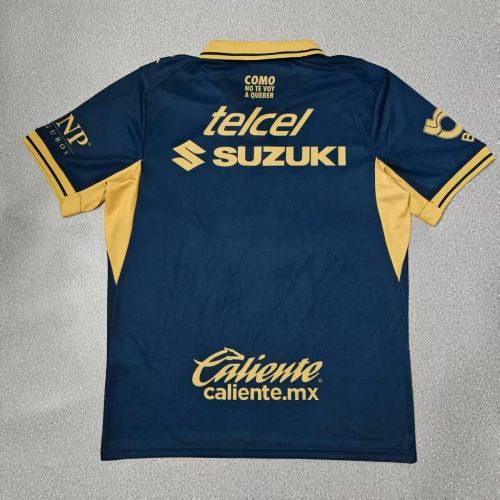Fan Version 2026-2027 Pumas Away Dark Blue Soccer Jersey Football Shirt