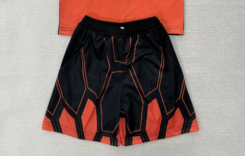 Fan Version 2026-2027 Manchester City Orange Goalkeeper Soccer Shorts Football Shorts