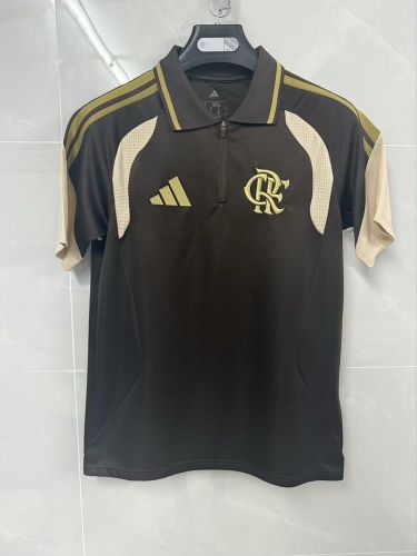 Fan Version 2026-2027 Flamengo Coffee Soccer Polo Football Shirt