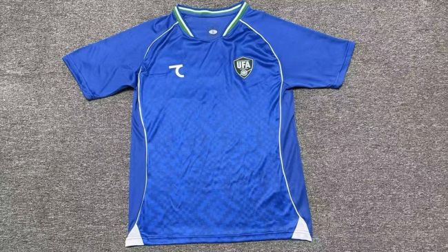 Fans Version 2026 FIFA World Cup Patch Uzbekistan Football Association Home Soccer Jersey Oʻzbekiston Football Shirt