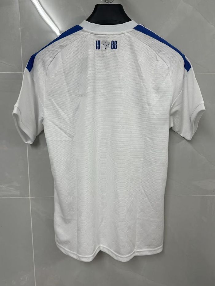 Fan Version 2026-2027 Cruzeiro Away White Football Shirt Soccer Jersey