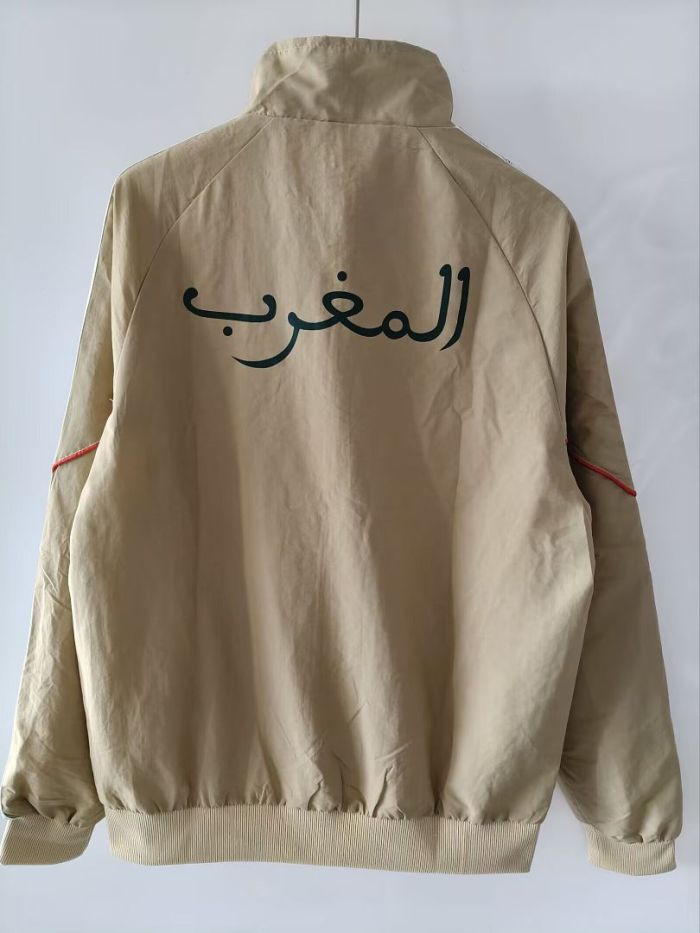 2026 Morocco Gold Soccer Windbreaker Jacket Football Jacket