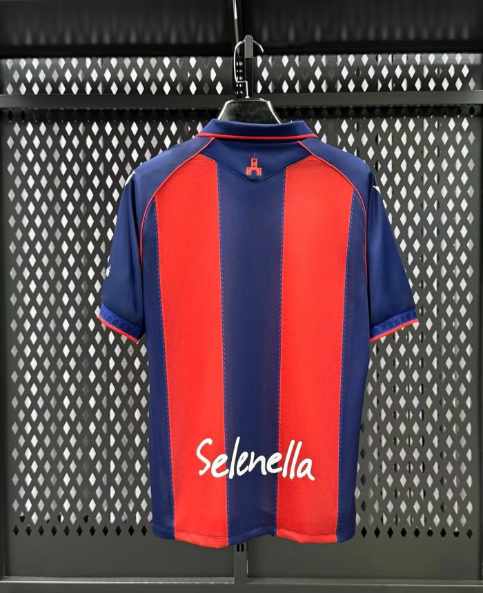 Fan Version 2026-2027 Bologna Home Soccer Jersey Football Shirt
