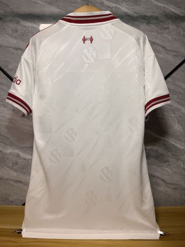 Fan Version 2026-2027 Liverpool Away White Soccer Jersey Football Shirt