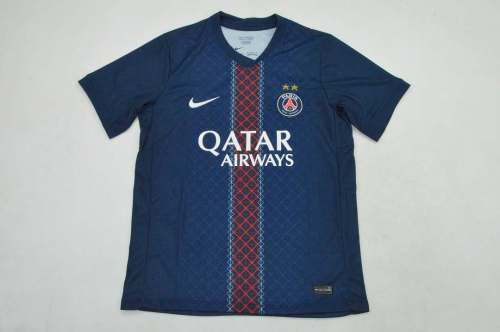 with 2 Stars Fan Version 2025-2026 PSG BACK2BACK 26 CHAMPIONS D'EUROPE Home Soccer Jersey Paris Football Maillot