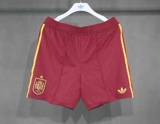 Player Version 2026 Spain Away Soccer Shorts Football Shorts