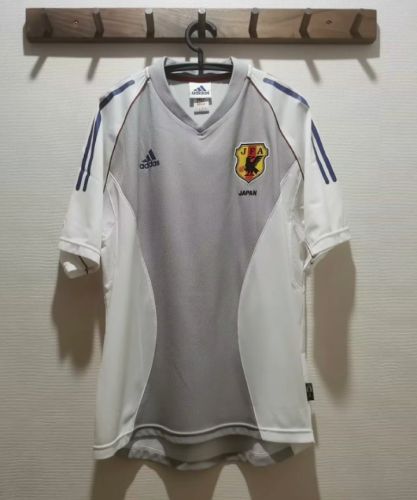 Retro Jersey 2002 Japan Away White Soccer Jersey Vintage Football Shirt