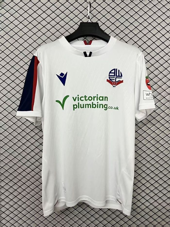 Fan Version 2026-2027 Bolton Wanderers Home Soccer Jersey Football Shirt