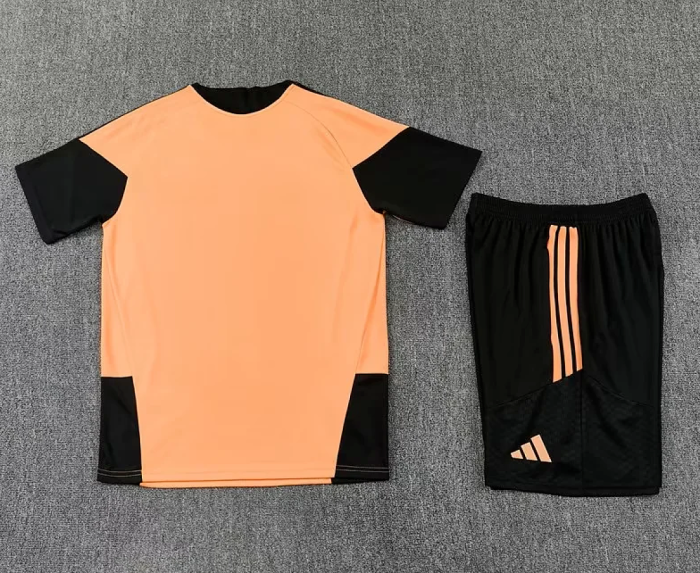 Adult Uniform 2026-2027 Arsenal Brown Soccer Training Jersey and Shorts Football Kits