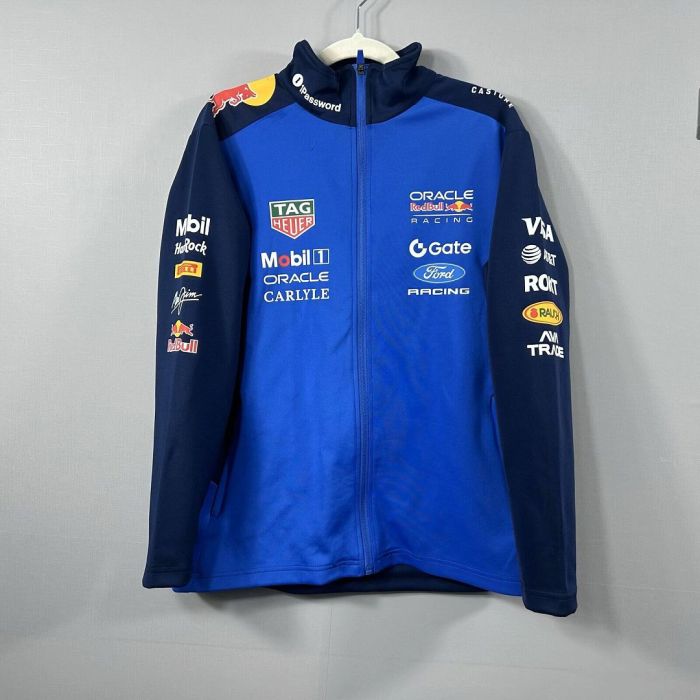 2026 Red Bull Blue Racing Windbreaker Jacket