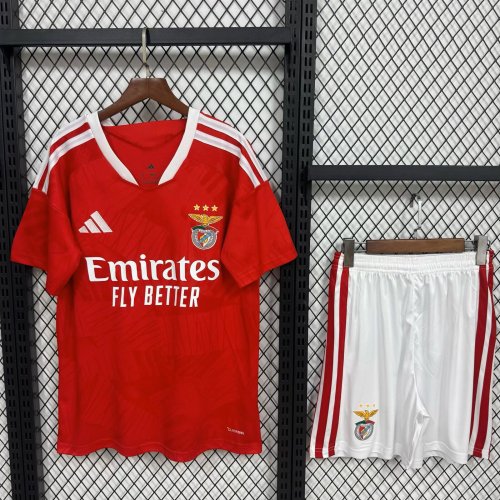 Adult Uniform 2026-2027 Benfica Home Soccer Jersey Shorts Men's Football Kit