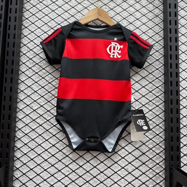 Baby Cloth 2026-2027 Flamengo Home Soccer Jersey Baby Onesies