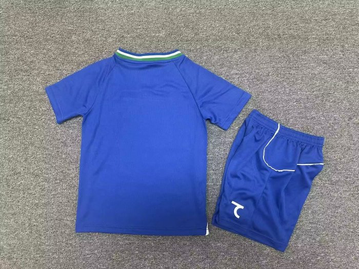 Youth Uniform Kids Kit 2026 Uzbekistan Home Soccer Jersey Shorts Child Football Set